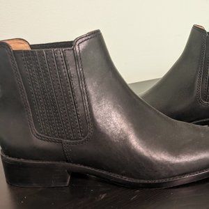 Madewell Black Ainsley Book Leather size 6.5